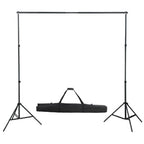 Vidaxl achtergrondsysteem 300x300 cm wit