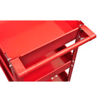 Vidaxl gereedschapswagen 100 kg rood