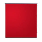 Vidaxl rolgordijn verduisterend 84,4 x 175 cm stofbreedte 80 cm rood