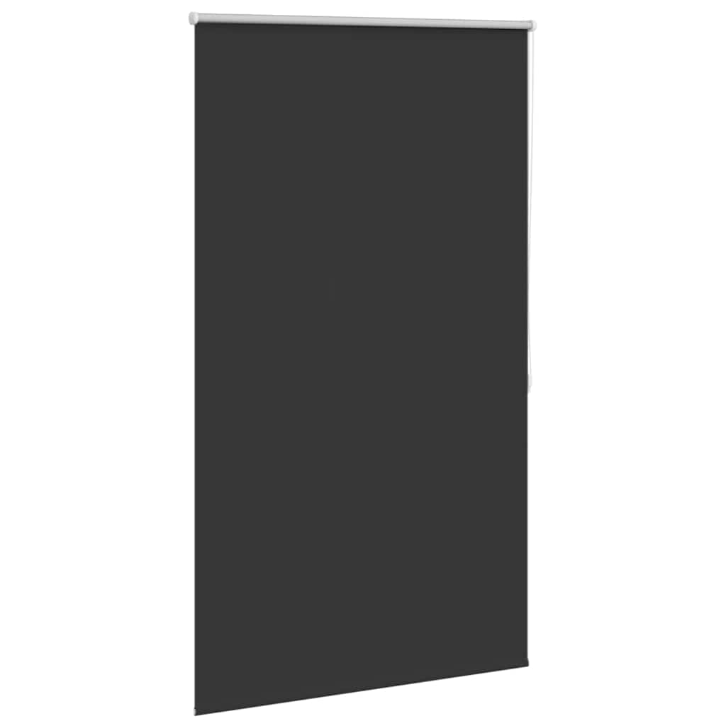 Vidaxl rolgordijn verduisterend 84,4 x 175 cm stofbreedte 80 cm zwart