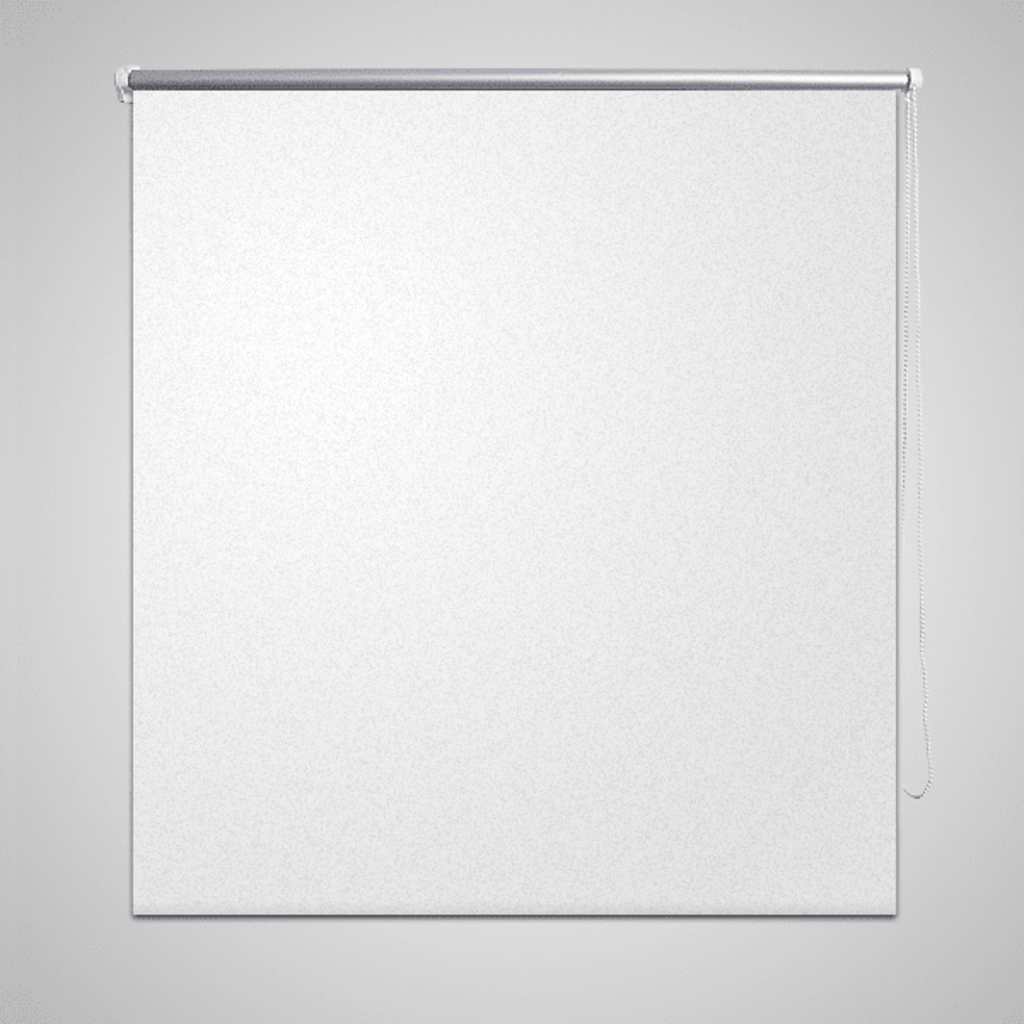 Vidaxl rolgordijn verduisterend 104,4 x 175 cm stofbreedte 100 cm wit