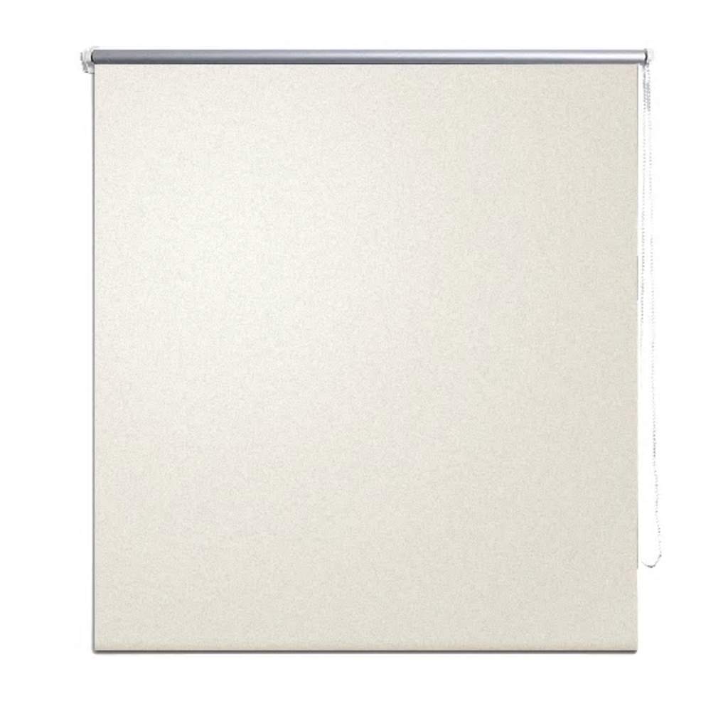 Vidaxl rolgordijn verduisterend 104,4 x 175 cm stofbreedte 100 cm gebroken wit