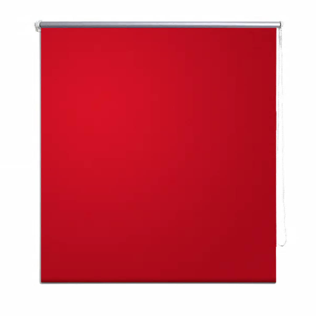 Vidaxl rolgordijn verduisterend 104,4 x 175 cm stofbreedte 100 cm rood