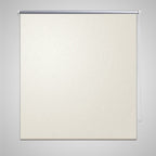 Vidaxl rolgordijn verduisterend 124,4 x 175 cm stofbreedte 120 cm gebroken wit