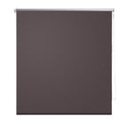 Vidaxl rolgordijn verduisterend 124,4 x 175 cm stofbreedte 120 cm koffiebruin