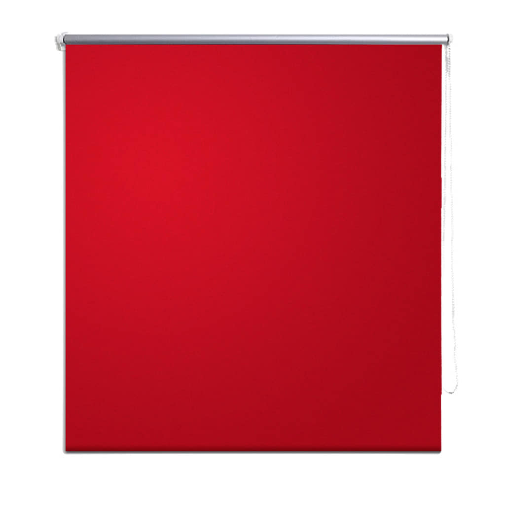Vidaxl rolgordijn verduisterend 124,4 x 175 cm stofbreedte 120 cm rood
