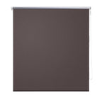 Vidaxl rolgordijn verduisterend 84,4 x 230 cm stofbreedte 80 cm koffiebruin
