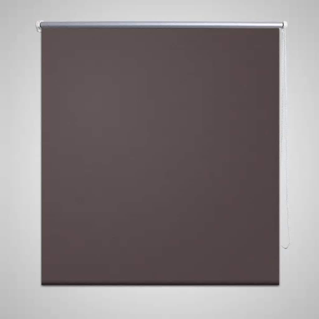 Vidaxl rolgordijn verduisterend 104,4 x 230 cm stofbreedte 100 cm koffiebruin
