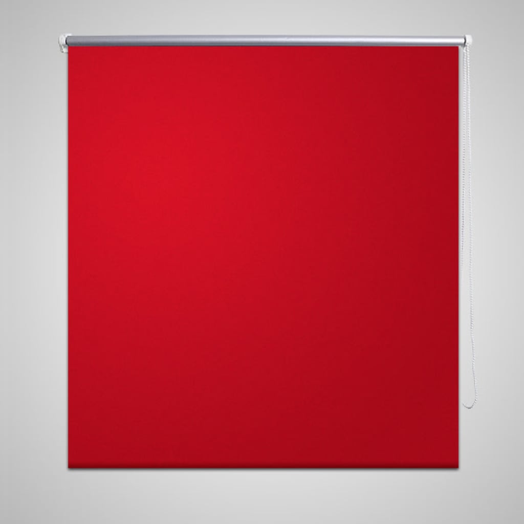 Vidaxl rolgordijn verduisterend 104,4 x 230 cm stofbreedte 100 cm rood