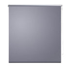 Vidaxl rolgordijn verduisterend 104,4 x 230 cm stofbreedte 100 cm grijs