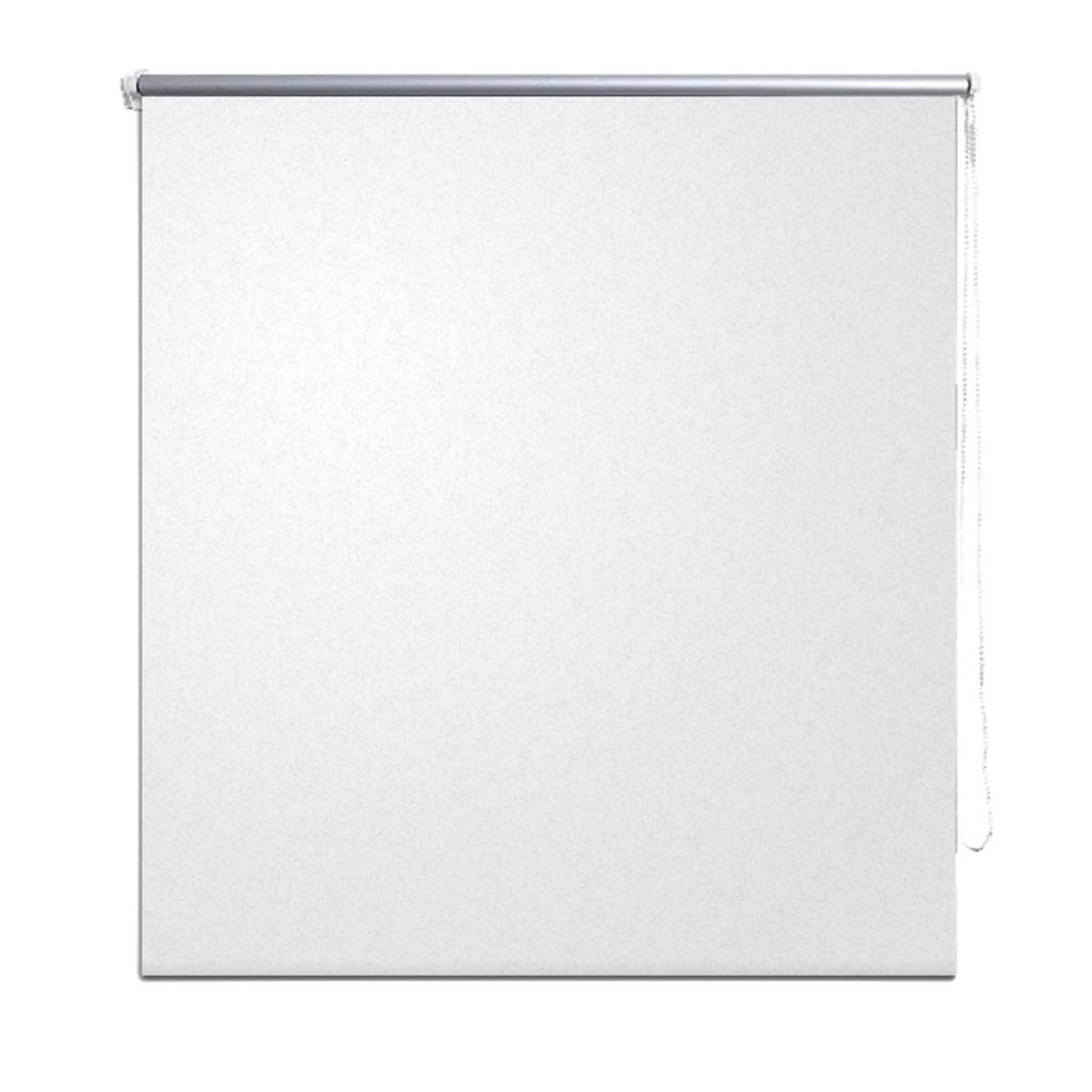 Vidaxl rolgordijn verduisterend 124,4 x 230 cm stofbreedte 120 cm wit