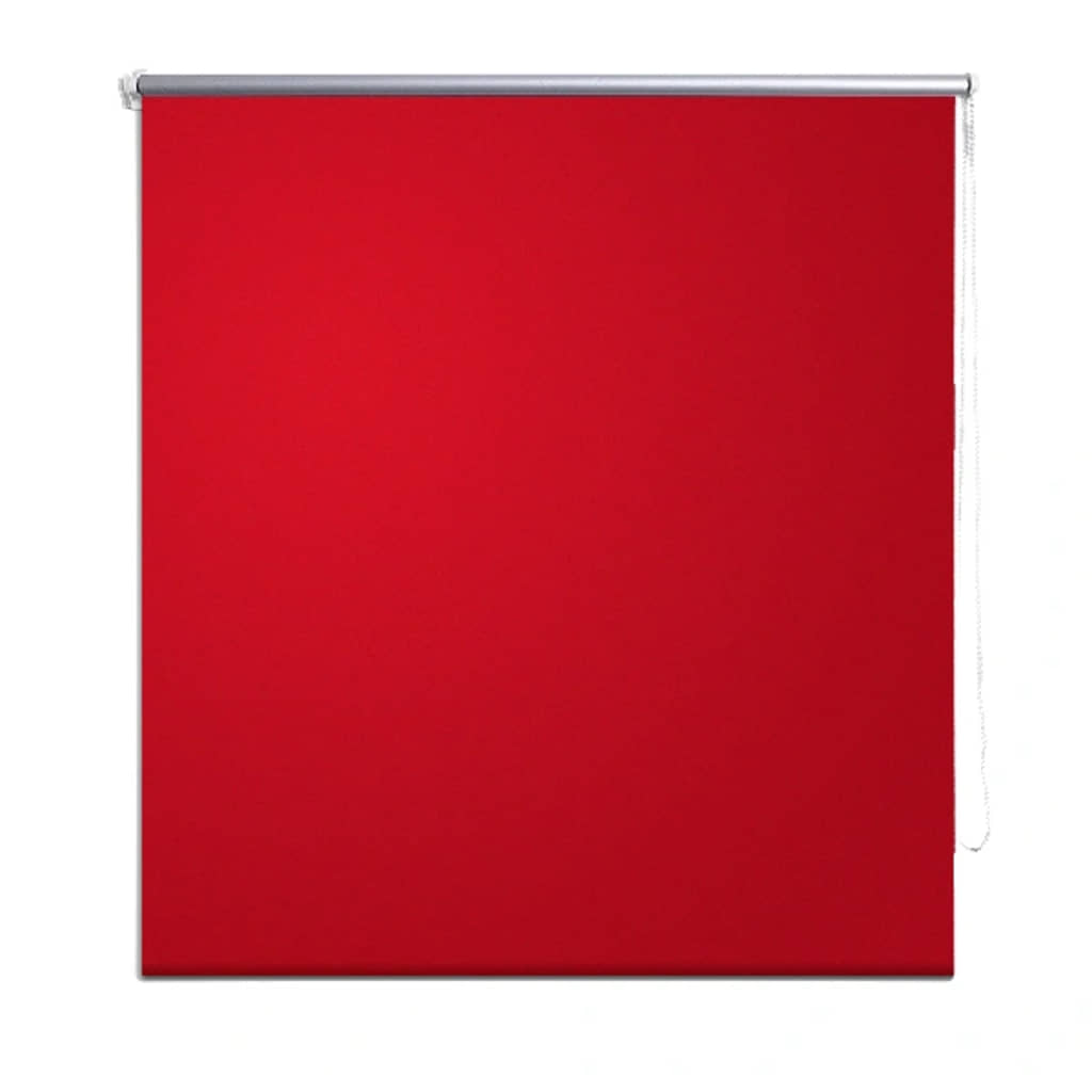 Vidaxl rolgordijn verduisterend 124,4 x 230 cm stofbreedte 120 cm rood
