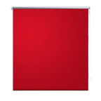 Vidaxl rolgordijn verduisterend 124,4 x 230 cm stofbreedte 120 cm rood