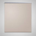 Vidaxl rolgordijn verduisterend 144,4 x 230 cm stofbreedte 140 cm beige