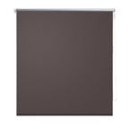 Vidaxl rolgordijn verduisterend 144,4 x 230 cm stofbreedte 140 cm koffiebruin