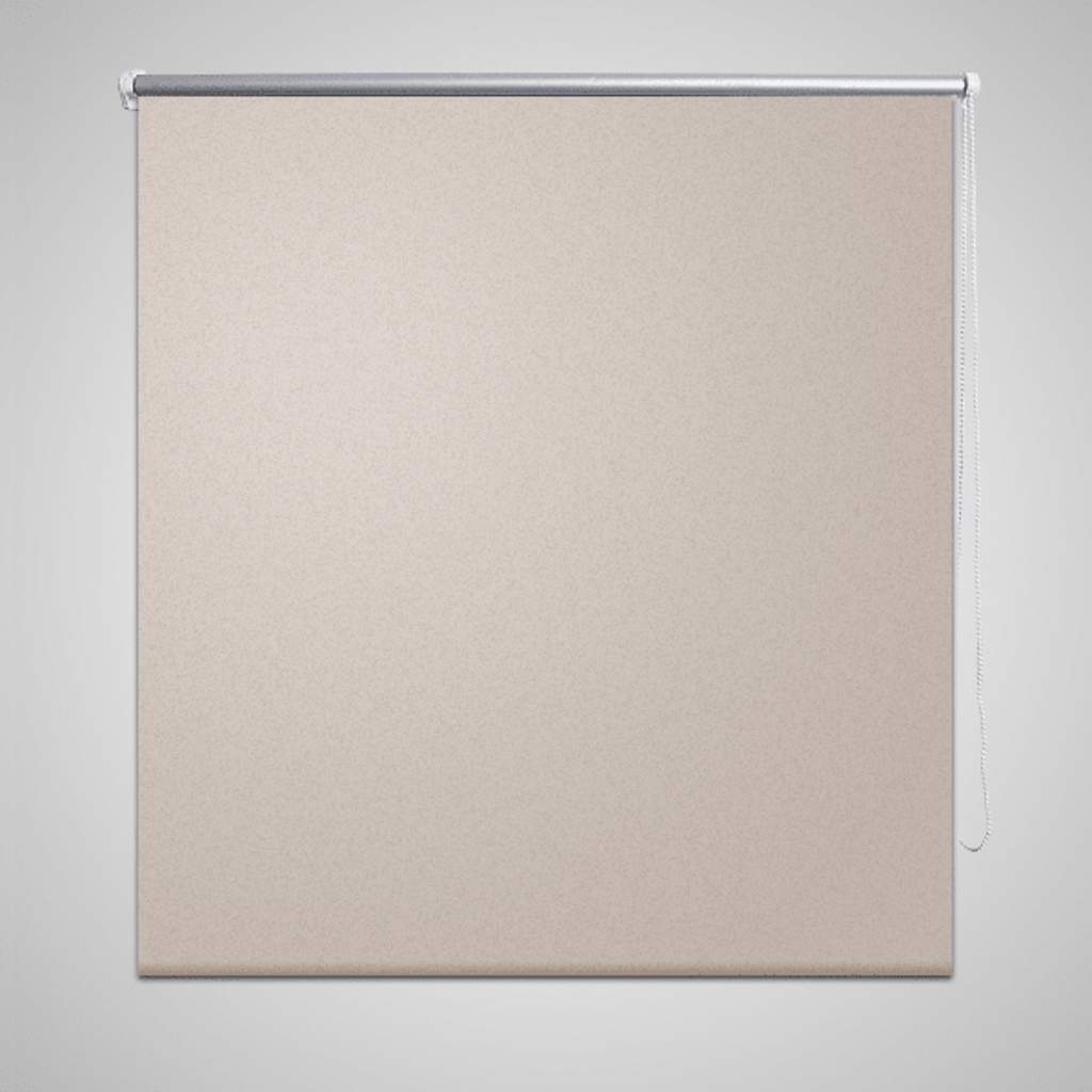 Vidaxl rolgordijn verduisterend 164,4 x 230 cm stofbreedte 160 cm beige