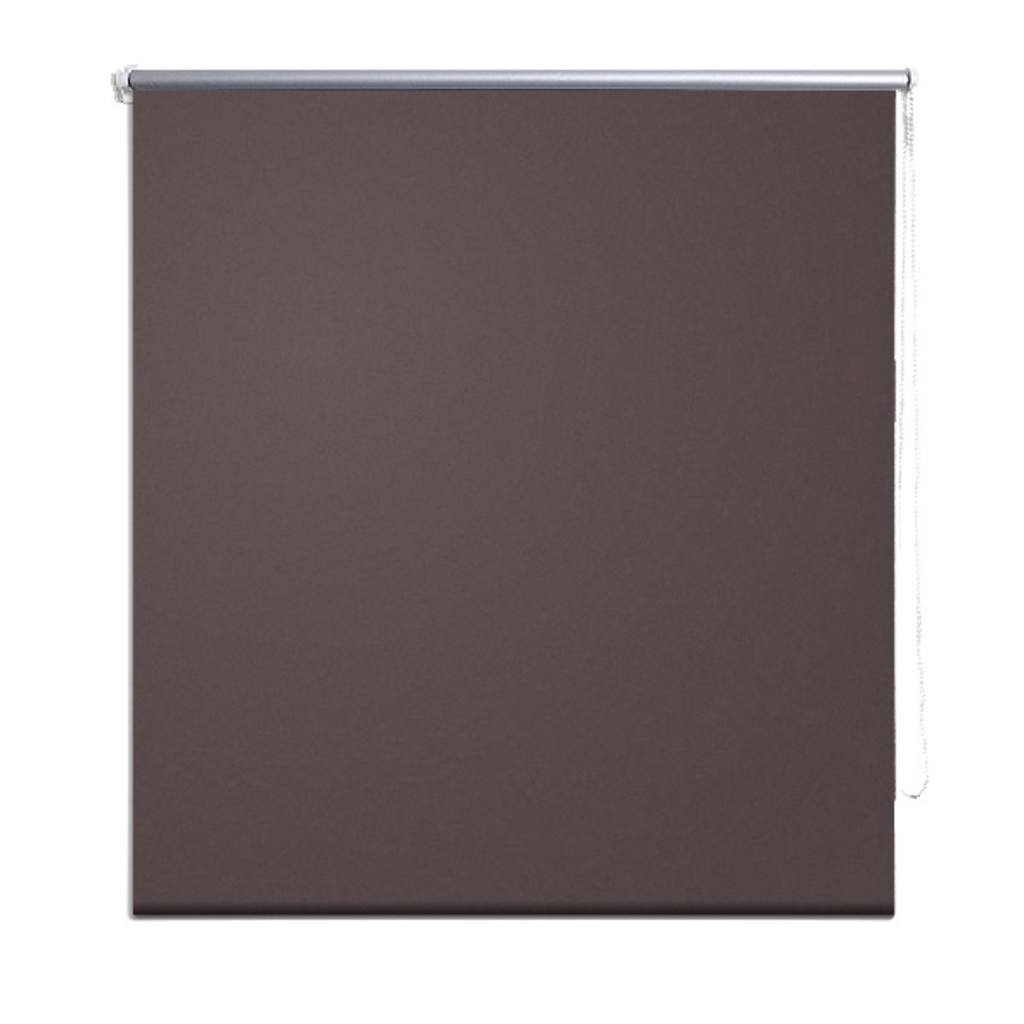 Vidaxl rolgordijn verduisterend 164,4 x 230 cm stofbreedte 160 cm koffiebruin