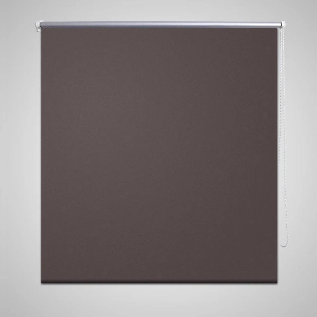 Vidaxl rolgordijn verduisterend 164,4 x 230 cm stofbreedte 160 cm koffiebruin