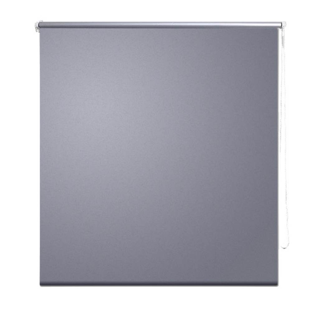 Vidaxl rolgordijn verduisterend 164,4 x 230 cm stofbreedte 160 cm grijs