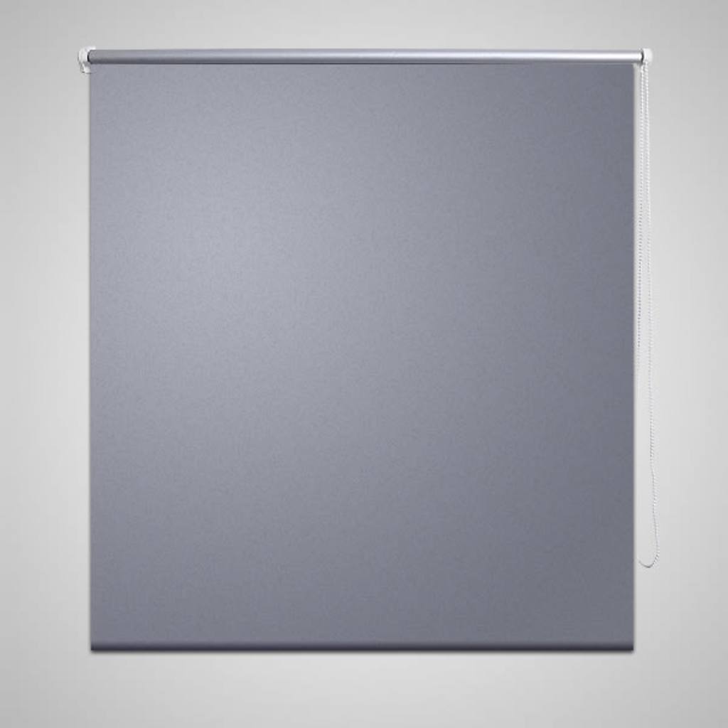 Vidaxl rolgordijn verduisterend 164,4 x 230 cm stofbreedte 160 cm grijs