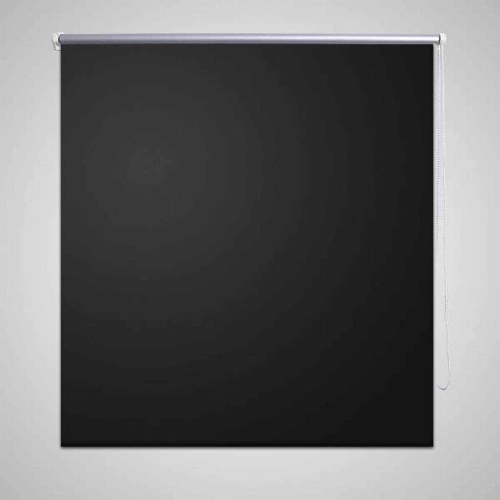 Vidaxl rolgordijn verduisterend 164,4 x 230 cm stofbreedte 160 cm zwart