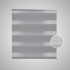 Vidaxl duo rolgordijn 40x100cm grijs