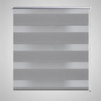 Vidaxl duo rolgordijn 40x100cm grijs