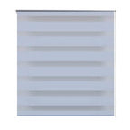 Vidaxl zebra rolgordijn 50,9 x 100 cm stofbreedte 46,7 cm wit
