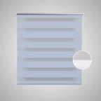 Vidaxl zebra rolgordijn 50,9 x 100 cm stofbreedte 46,7 cm wit