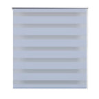 Vidaxl zebra rolgordijn 70,9 x 120 cm stofbreedte 66,7 cm wit