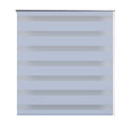 Vidaxl zebra rolgordijn 120,9 x 230 cm stofbreedte 116,7 cm wit