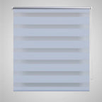 Vidaxl duo rolgordijn 40x100cm wit