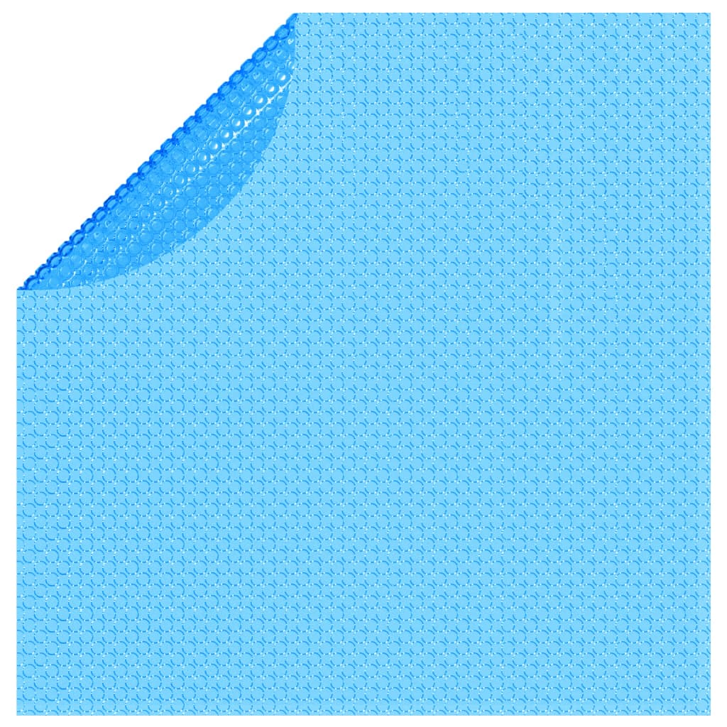 Vidaxl solar zwembadfolie drijvend rond 455 cm pe blauw