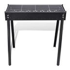 Vidaxl houtskoolbarbecue staand vierkant 75x28 cm