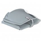 Vidaxl bootstoel zonder kussen inklapbaar 48x51x41 cm grijs