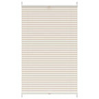 Vidaxl plissé rolgordijn 80x125cm creme