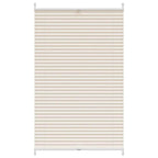 Vidaxl plissé rolgordijn 80x150cm creme