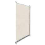 VidaXL Plissé rolgordijn 80x200cm creme