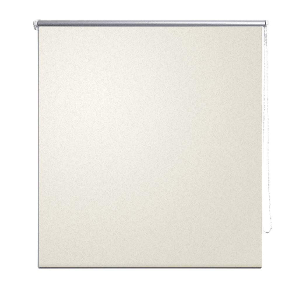 Vidaxl rolgordijn verduisterend 44,4 x 100 cm stofbreedte 40 cm gebroken wit