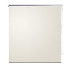 Vidaxl rolgordijn verduisterend 44,4 x 100 cm stofbreedte 40 cm gebroken wit