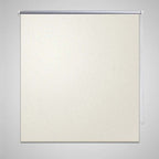 Vidaxl rolgordijn verduisterend 44,4 x 100 cm stofbreedte 40 cm gebroken wit