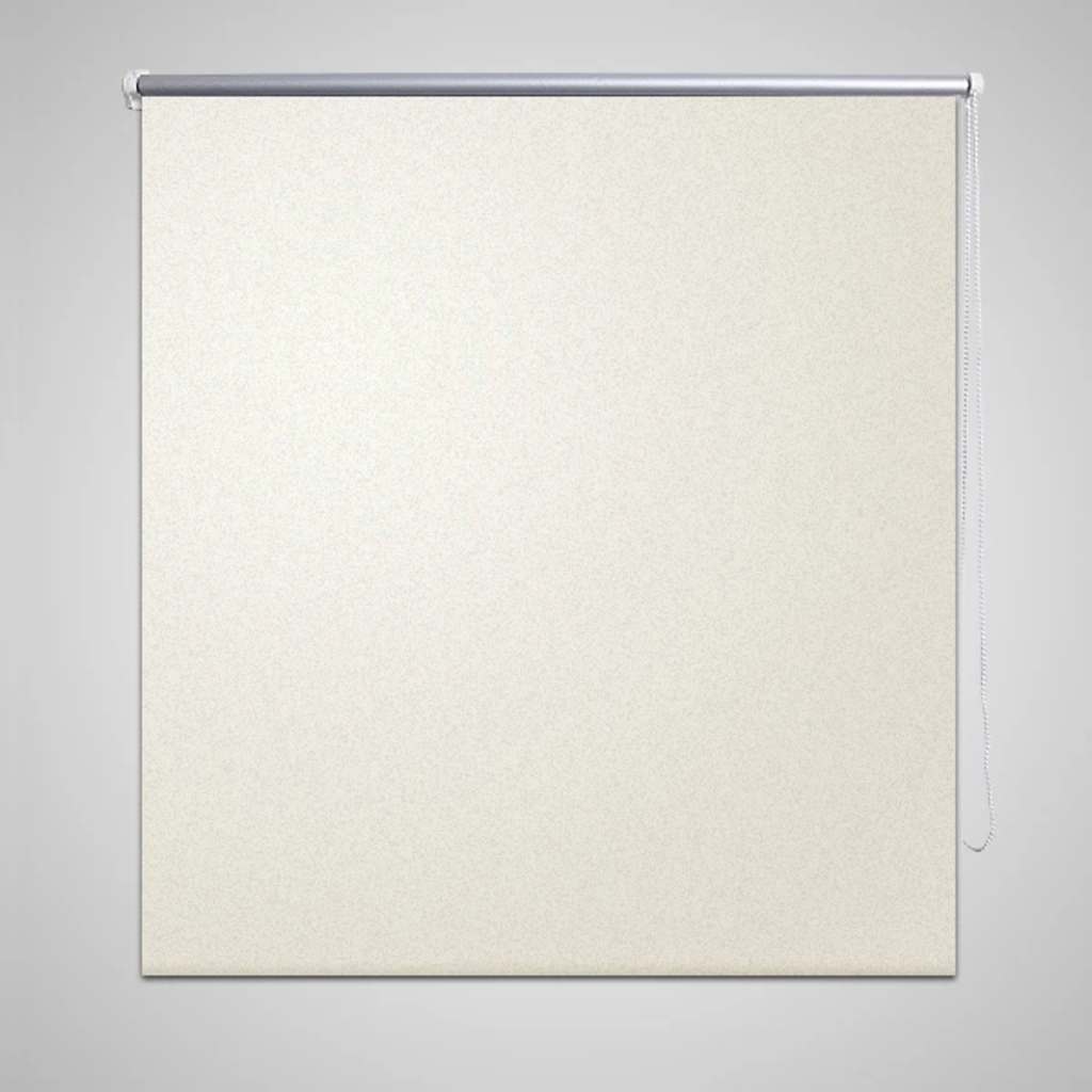 Vidaxl rolgordijn verduisterend 44,4 x 100 cm stofbreedte 40 cm gebroken wit