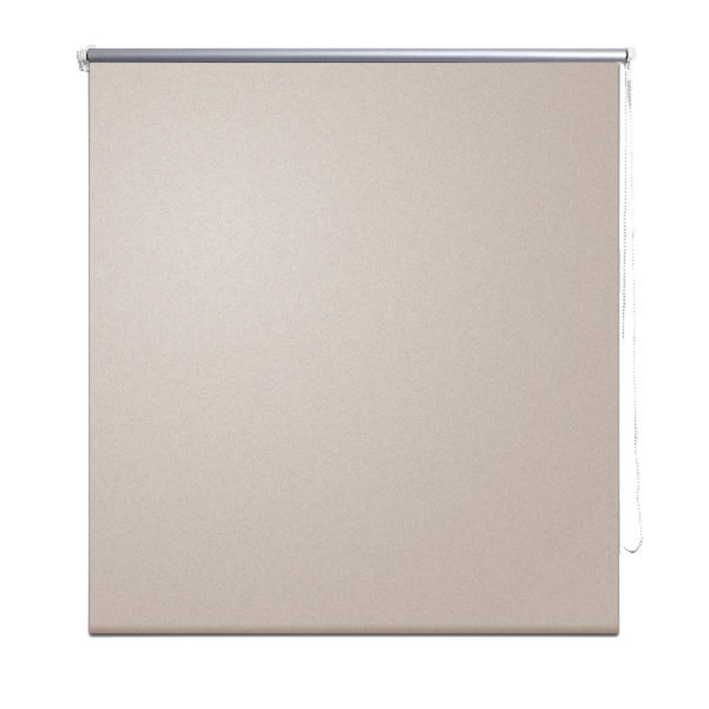 Vidaxl rolgordijn verduisterend 44,4 x 100 cm stofbreedte 40 cm beige