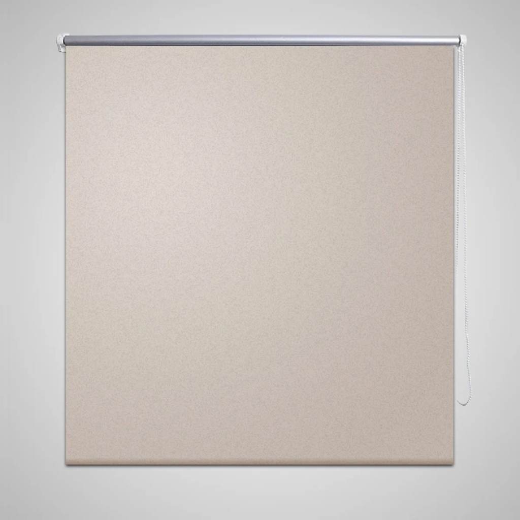 Vidaxl rolgordijn verduisterend 44,4 x 100 cm stofbreedte 40 cm beige