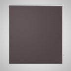 Vidaxl rolgordijn verduisterend 44,4 x 100 cm stofbreedte 40 cm koffiebruin