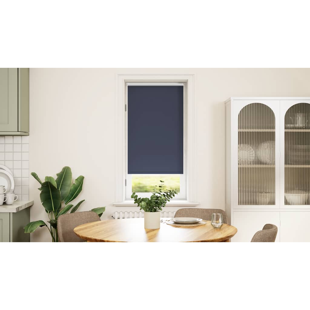 Vidaxl rolgordijn verduisterend 44,4 x 100 cm stofbreedte 40 cm grijs