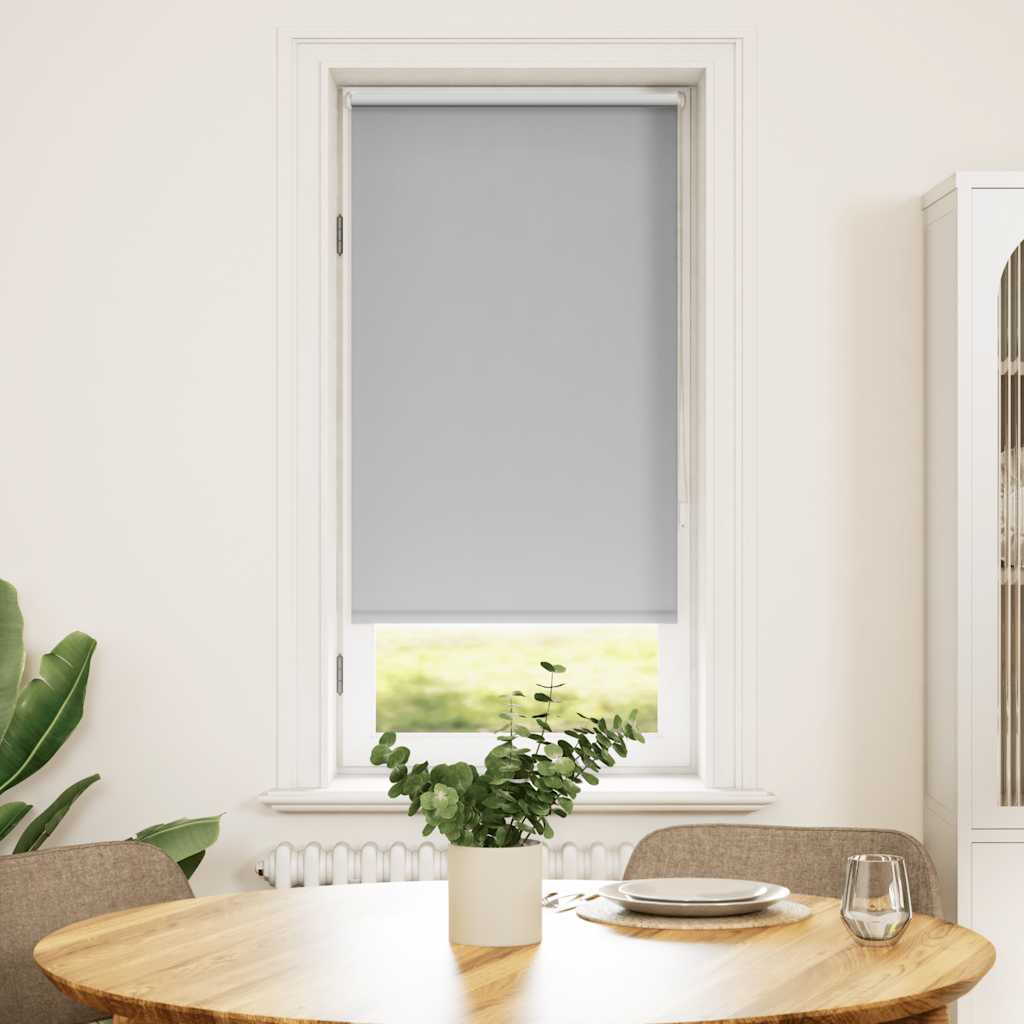 Vidaxl rolgordijn verduisterend 44,4 x 100 cm stofbreedte 40 cm zwart