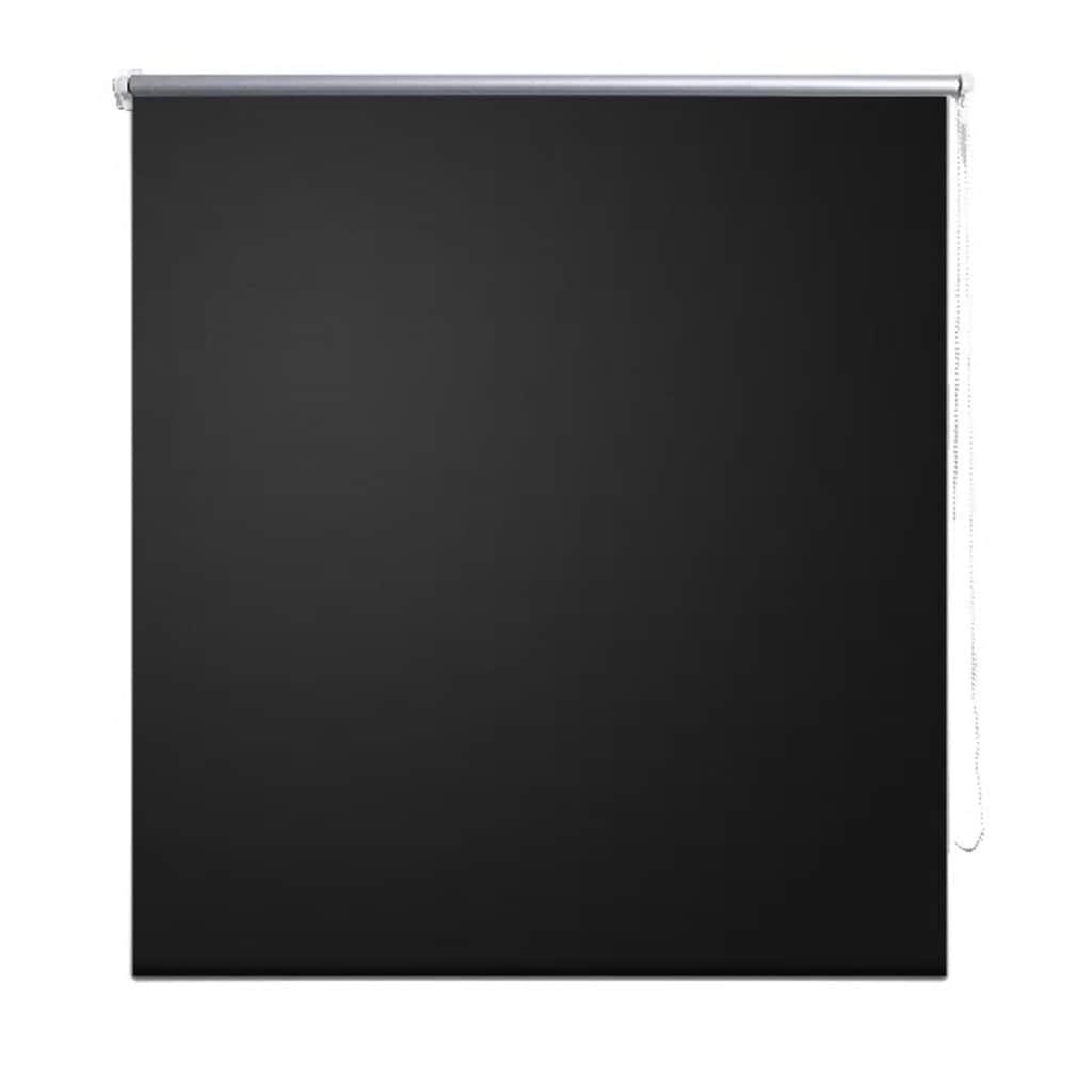 Vidaxl rolgordijn verduisterend 64,4 x 120 cm stofbreedte 60 cm zwart