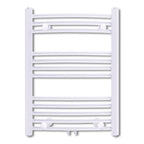 Vidaxl radiator handdoekenrek curve 500x764 mm