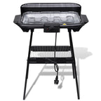 VidaXL Barbecue elektrisch staand rechthoekig